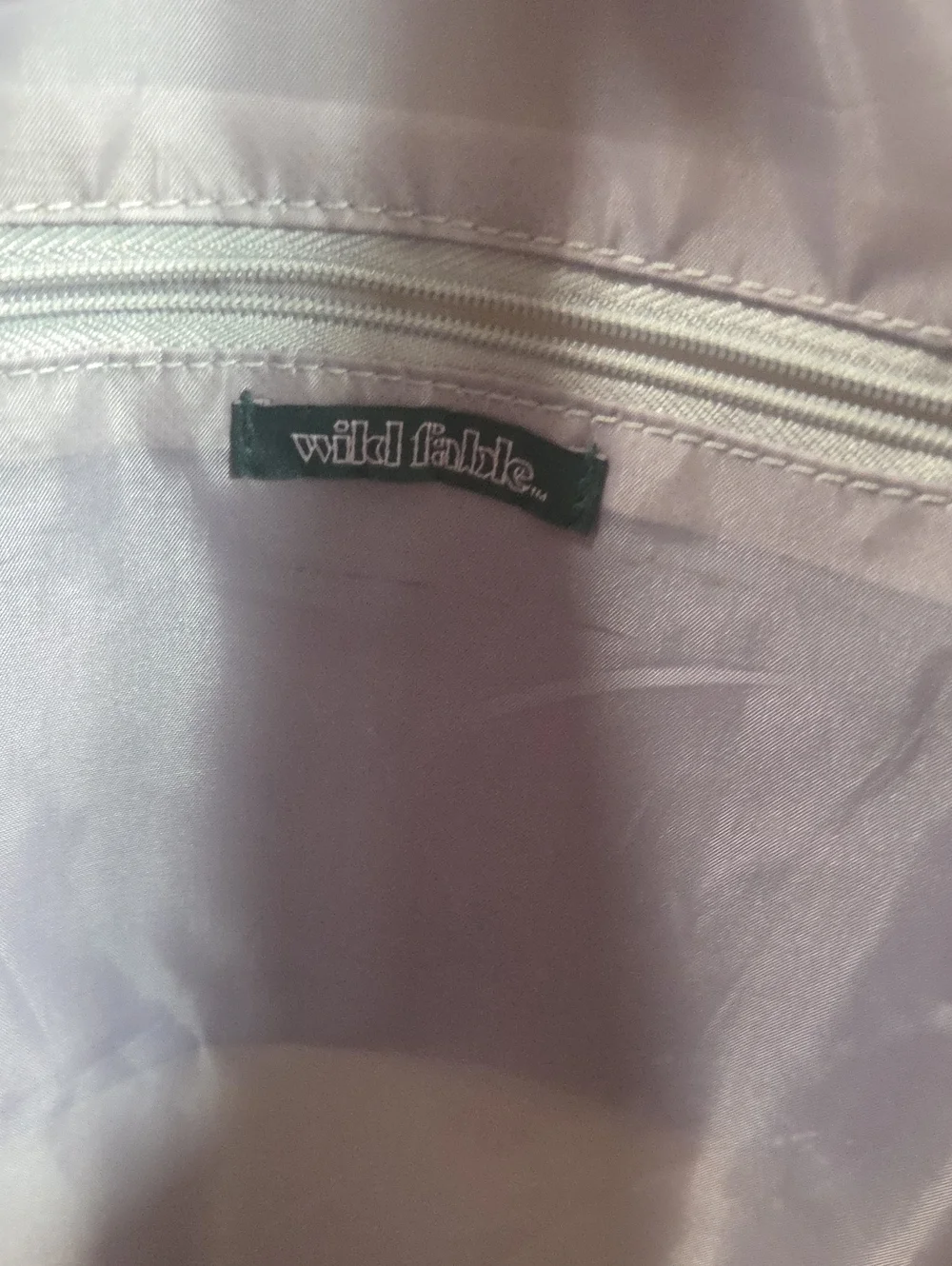 wild fable Floral Canvas Backpack — Cream, Pink & Green